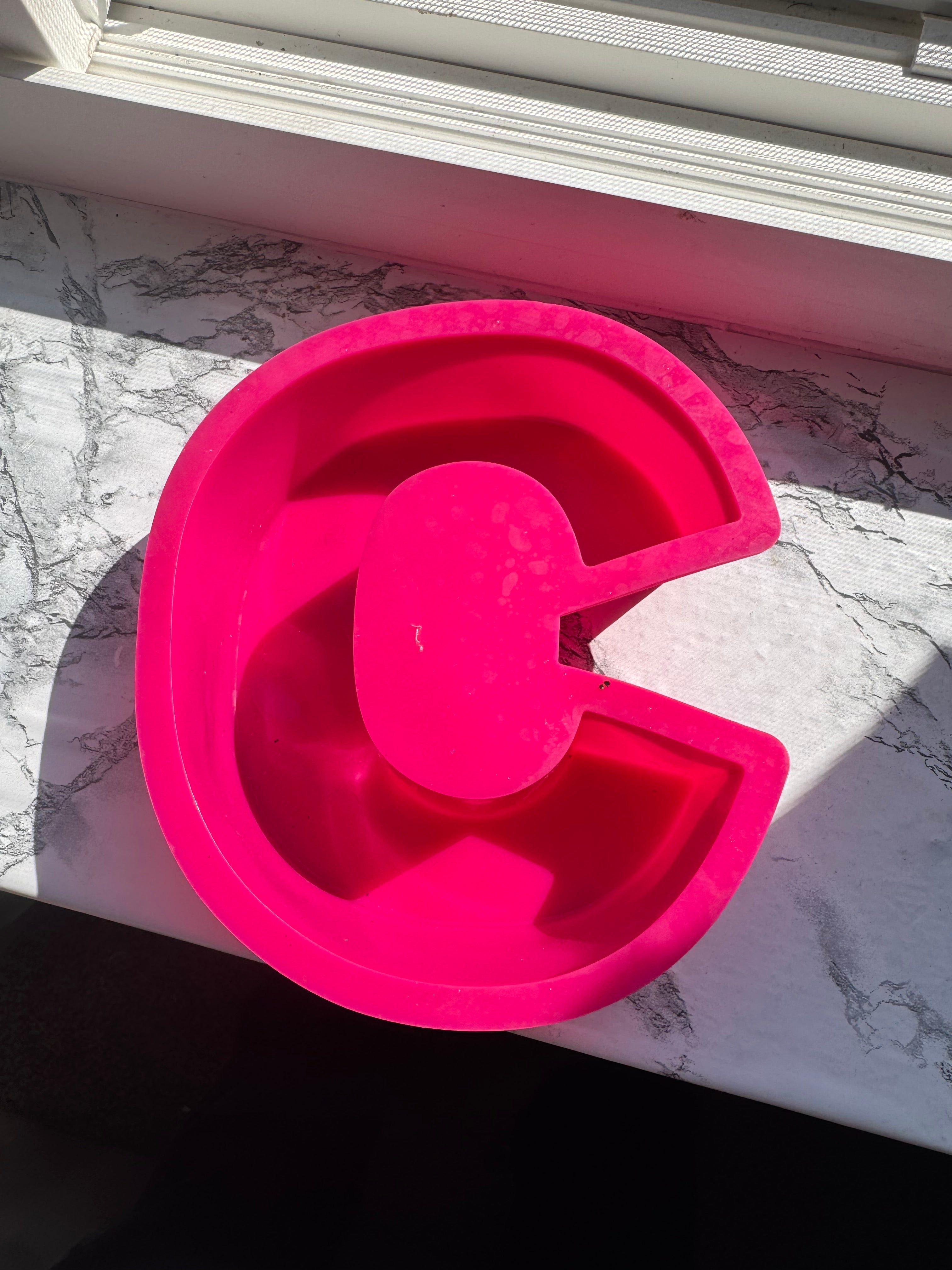 Letter C mold