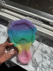 Flower mirror mold