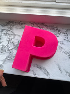 Letter P mold