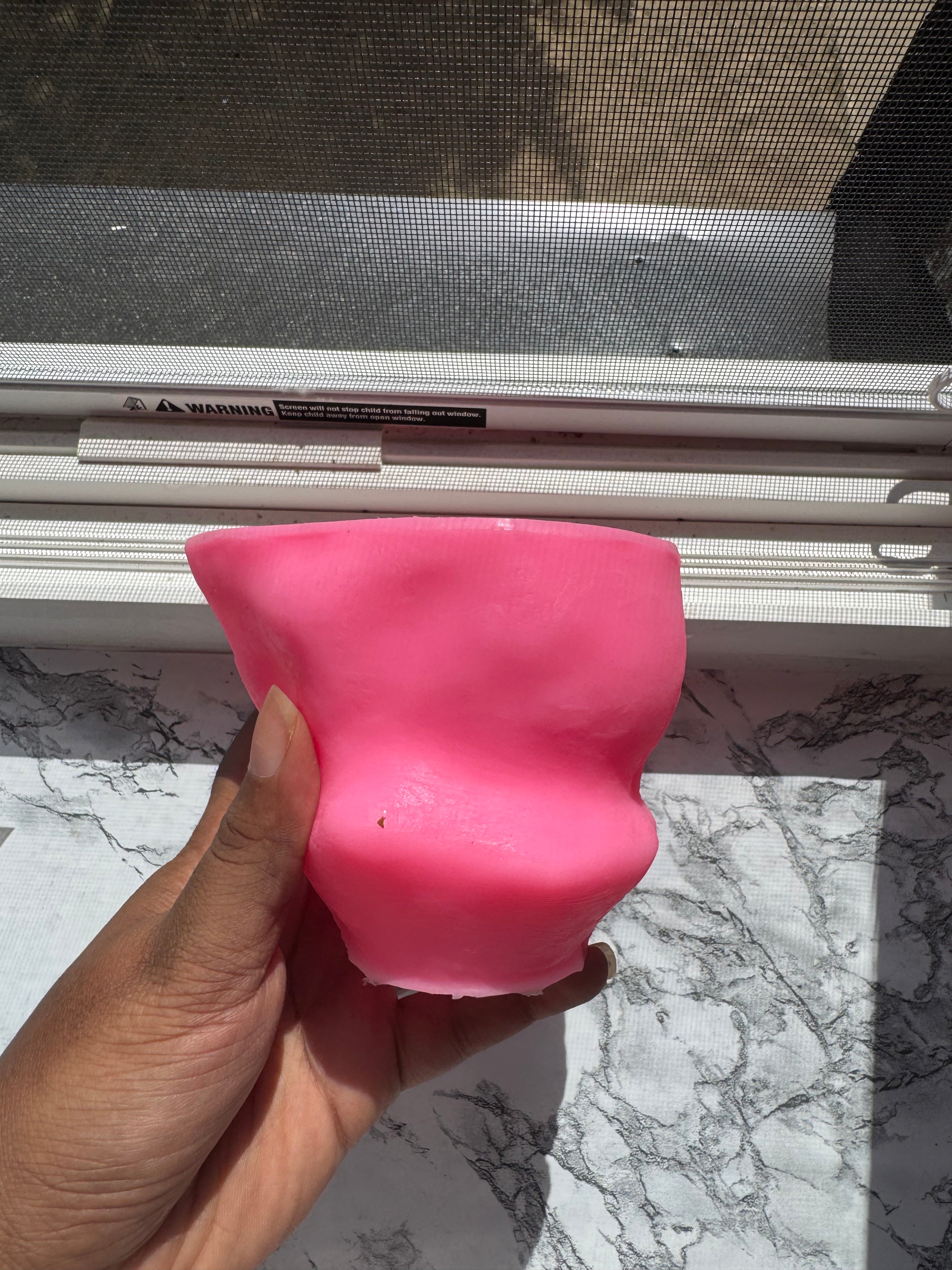 Rose on skull mold