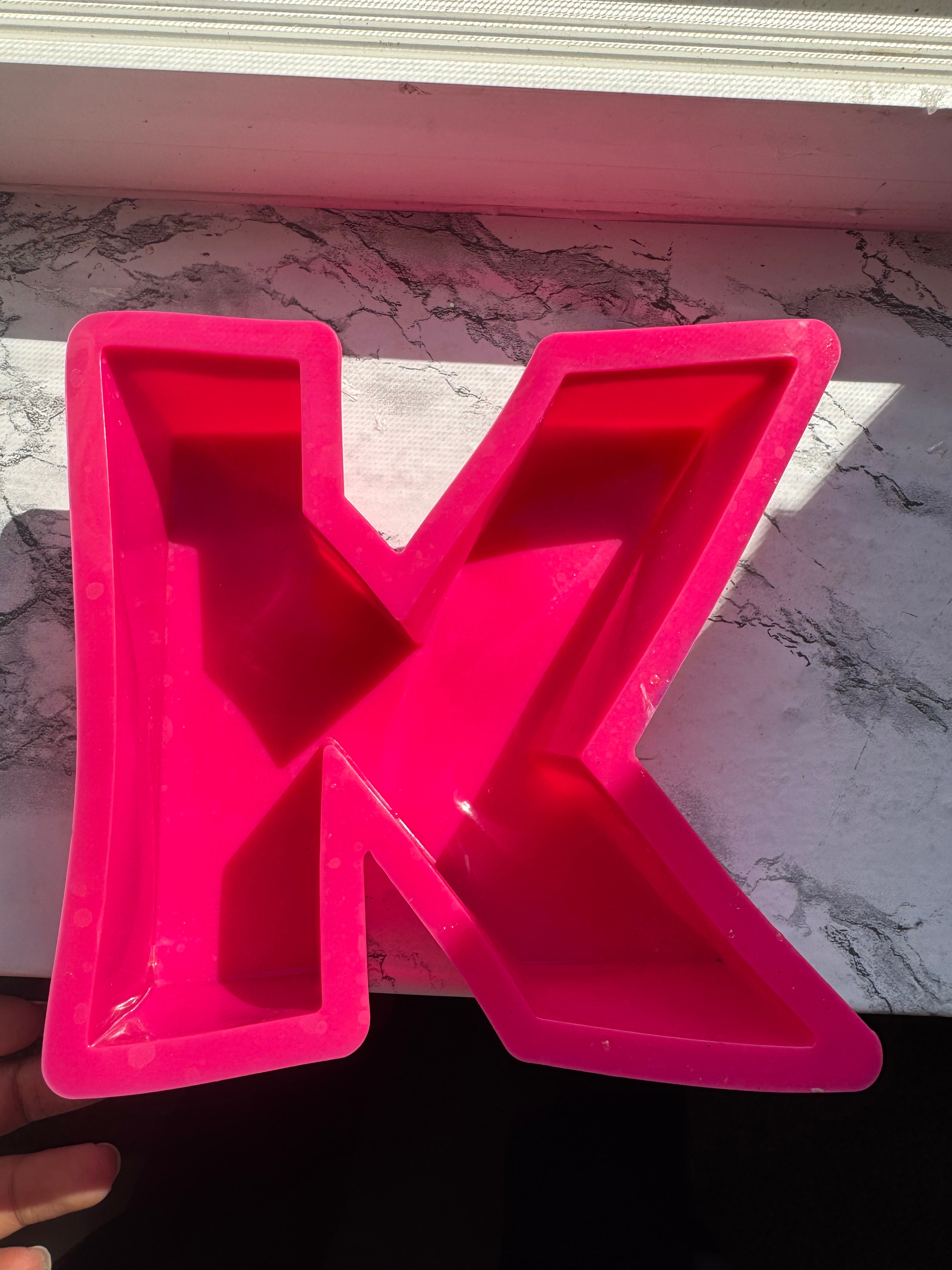 Letter K mold