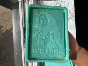 Bob Marley tray mold
