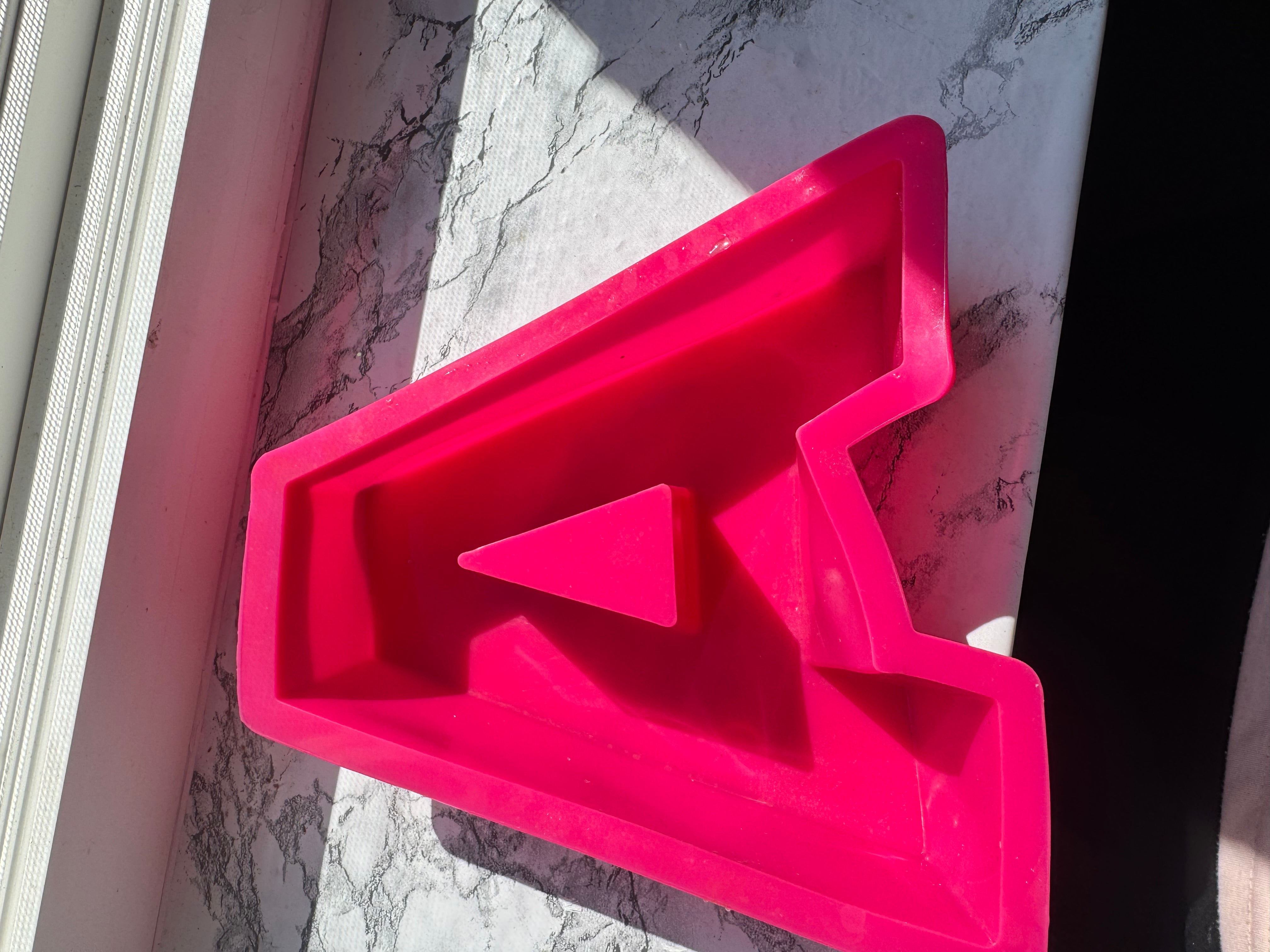 Letter A mold (bend at the bottom)