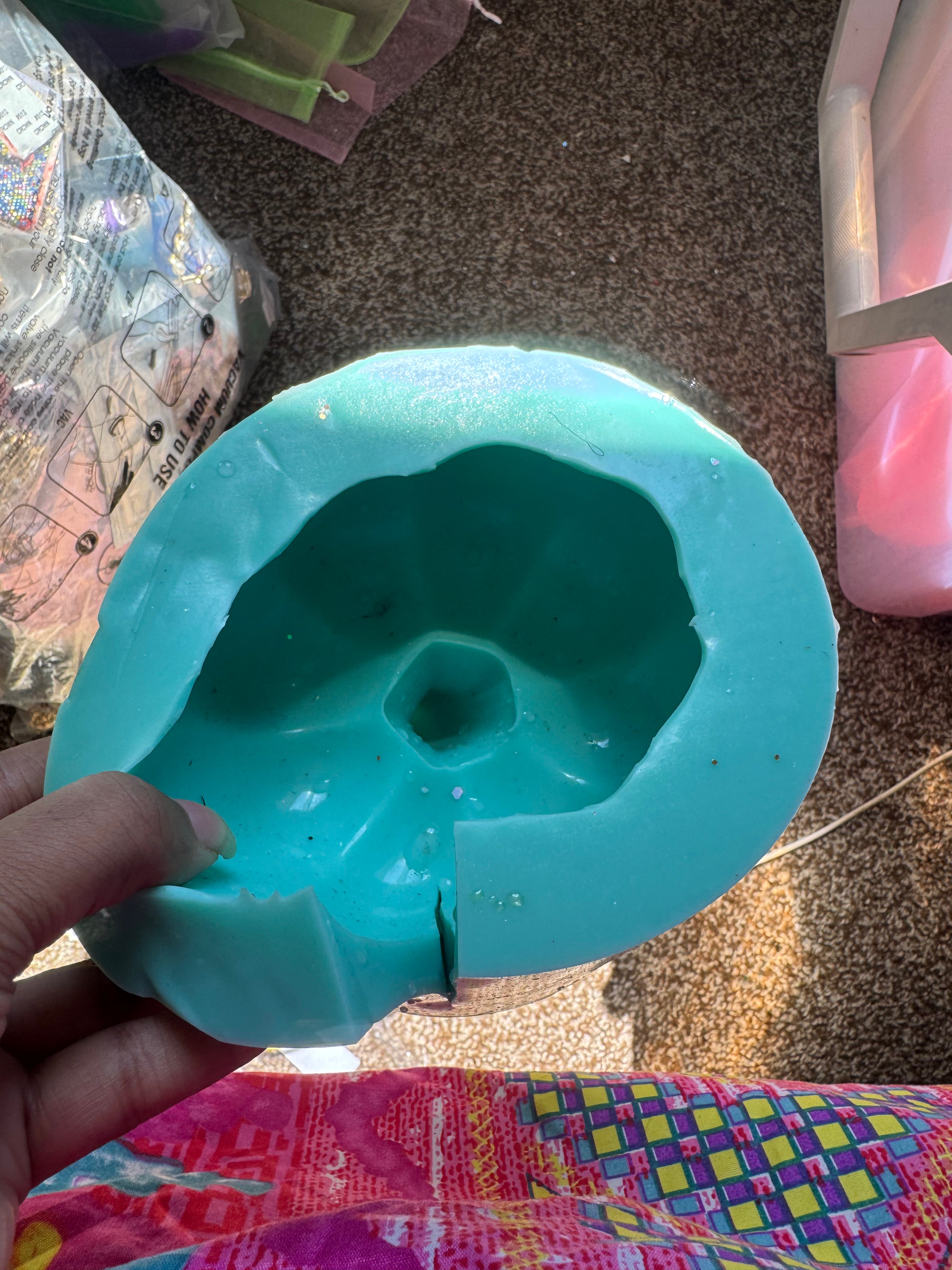 Pumpkin silicone mold ￼