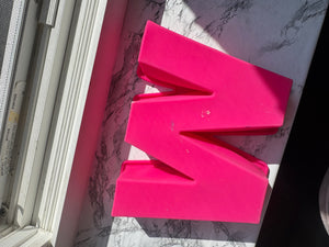 Letter W mold