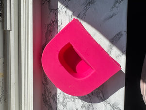 Letter D mold