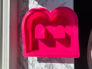 Letter B mold (bend at the top corner)