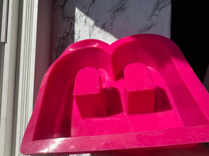 Letter B mold (bend at the top corner)